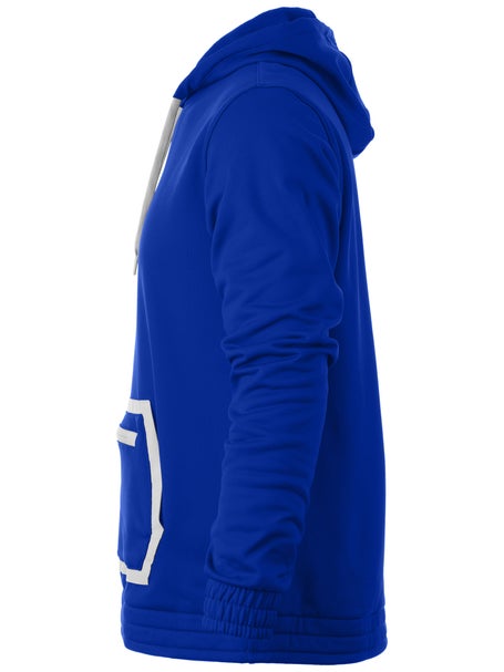 Blue 84 Men's Michigan Wolverines Arching Team Color Hoodie - Officially Licensed, Soft Cotton Blend