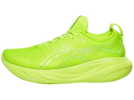 Hick Onderdompeling Gedetailleerd ASICS Gel Nimbus 25 Men's Shoes Lime Zest/White | Running Warehouse