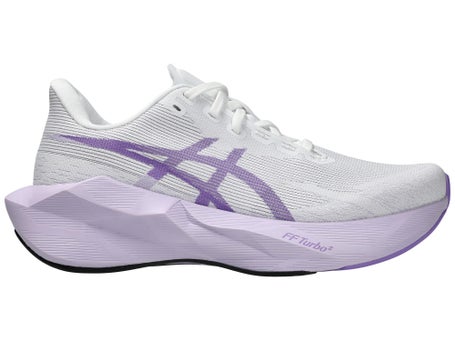 ASICS Novablast 6\Womens Shoes\White/Murasaki