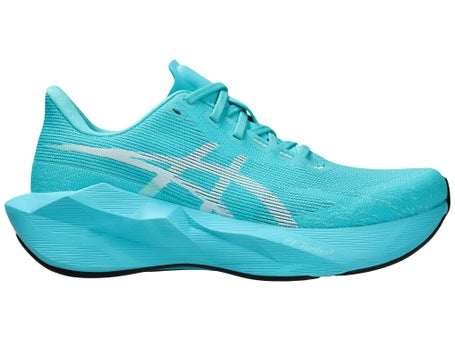 ASICS Novablast 6\Womens Shoes\Energy Aqua/White