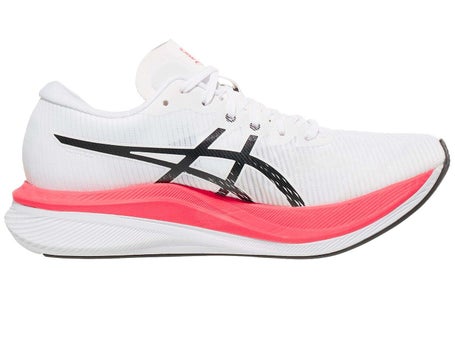  ASICS Women's Magic Speed Running Shoes, 5, Sunrise RED/White