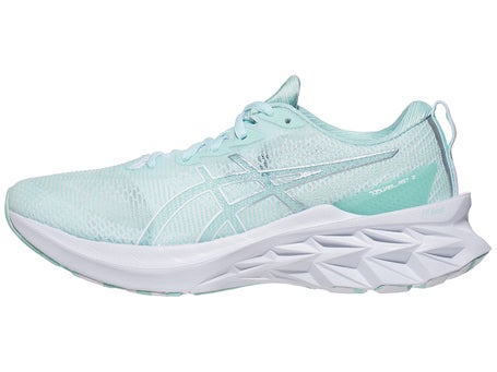 Asics Novablast 2 Women S Shoes Le White Silver Running Warehouse
