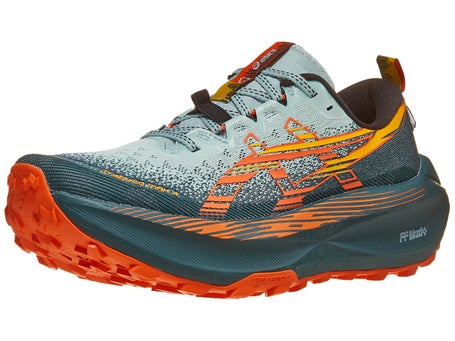 ASICS Trabuco Max Men's Shoes Cold Moss/Nova Orange Running