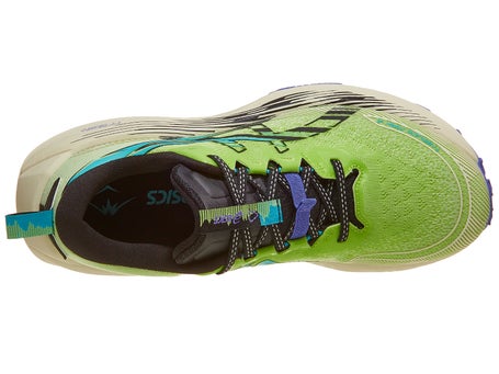 ASICS Blue and Lime Green Men\'s Athletic Running Shoes Comfort Walking Sneakers Amazon.com | ASICS Men main image 4