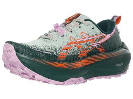 ASICS Trabuco Max Women's Shoes Cold Moss/Nova Orange Running