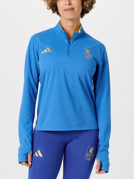 adidas Womens Boston Marathon 26 Half Zip
