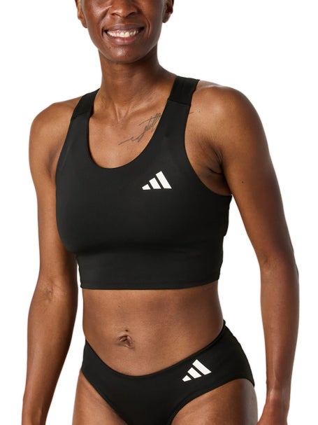 adidas Womens adizero Essential Running Crop Top