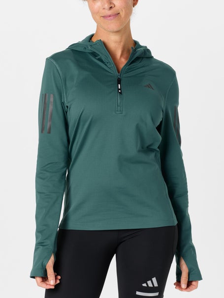 adidas Womens Own The Run Winterized Half Zip
