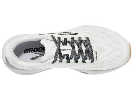 Brooks Launch 11 Men's Shoes White/Grey/Black Running Warehouse