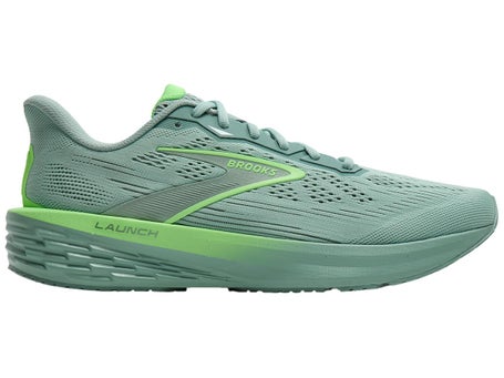 Brooks Launch 12\Mens Shoes\Grey/Mist/Green