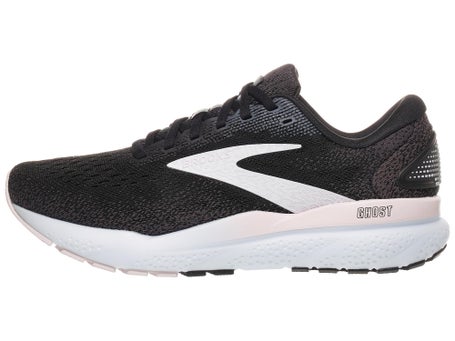 Brooks Ghost 16\Womens Shoes\Black/White/Orchid Ice