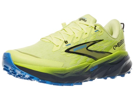 Brooks Cascadia 19 Men's Shoes Sunny Lime/Black/Blue Running