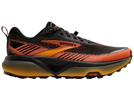 Brooks Cascadia 20\Mens Shoes\Black/Tigerlily/Orange