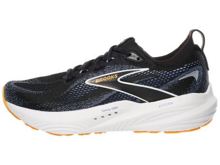 Brooks Glycerin 22\Mens Shoes\Black/Country Blue/Orang