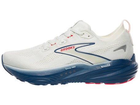 Brooks Glycerin 22\Mens Shoes\Gray/Navy Peony/Red