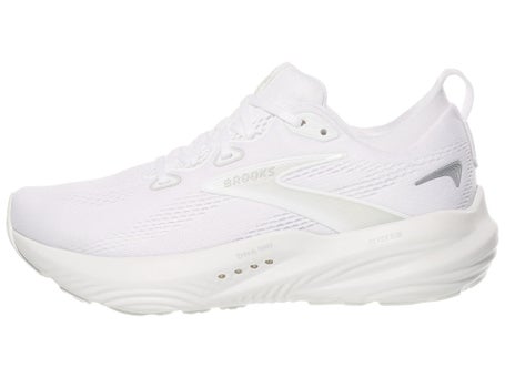 Brooks Glycerin 22\Womens Shoes\White/White/Grey
