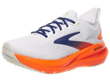 Brooks Glycerin 23 White Navy Orange Running 110476-1D-177 Mens Size 10.5 New Men main image 3