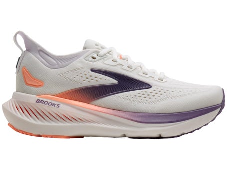 Brooks Glycerin 23\Womens Shoes\White/Grape/Clear