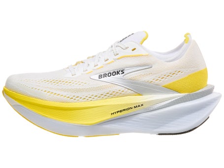 Brooks Hyperion Max 4\Womens Shoes\White/Yellow/Black