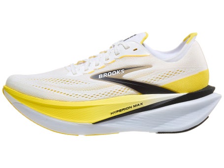 Brooks Hyperion Max 4\Mens Shoes\White/Yellow/Black