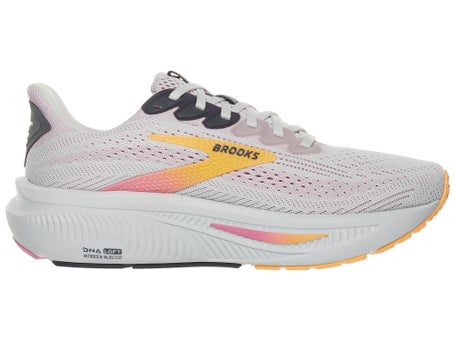 Brooks Ghost 17\Womens Shoes\Oyster/Apricot/Pink