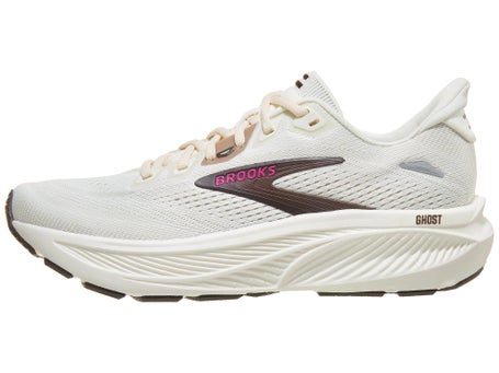 Brooks Ghost 18\Womens Shoes\Coconut/Coffee/Fuchsia