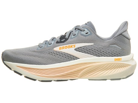 Brooks Ghost 18\Womens Shoes\Grey/Morganite/Coconut
