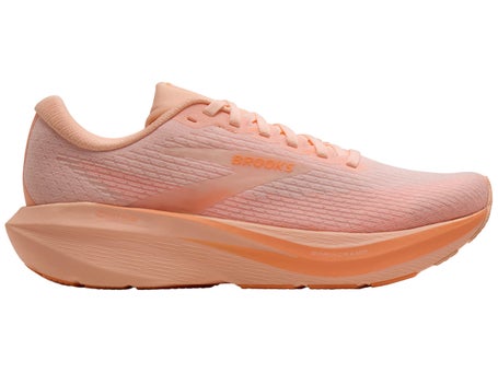Brooks Ghost AMP\Womens Shoes\Peach/Peach/White