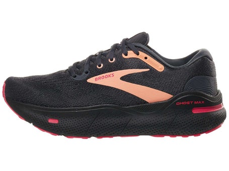 Brooks Ghost Max Women's Shoes Black/Papaya/Raspberry | Running Warehouse