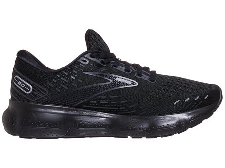 BROOKS GLYCERIN 21 (2E WIDE) MENS BLACK BLACK EBONY