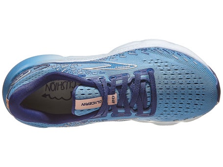 Brooks GLYCERIN 20 - Zapatillas de running neutras - orange crown blue  blue/naranja 