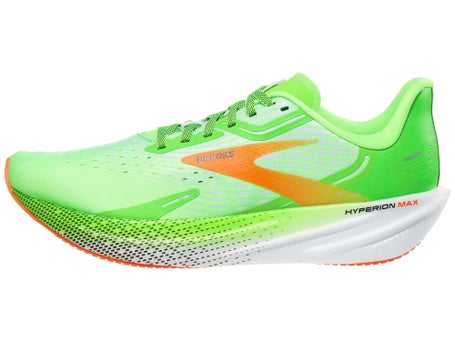Brooks Hyperion Max Men's Shoes Green/Orange/White | Running Warehouse