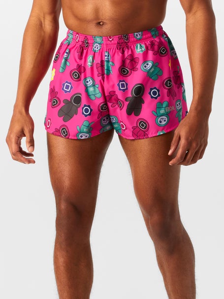 BOA Mens 3 Half Split Short Red Stop Green Go