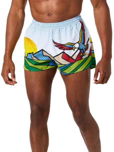 BOA Mens 3 Half Split Short USA Landscape