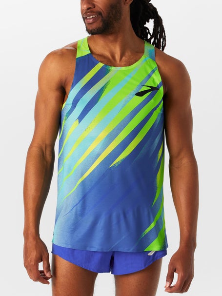Brooks Mens Run Elite Mavericks Zag Singlet