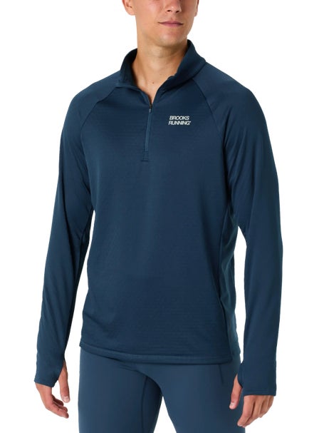 Brooks Mens Thermal Reflective 1/2 Zip