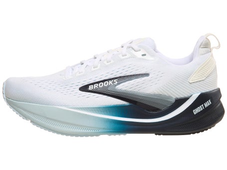 Brooks Ghost Max 4\Mens Shoes\White/Navy/Blue