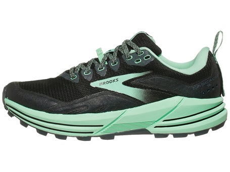 Brooks Cascadia 16 Women's Shoes Black/Ebony/Yucca | Running Warehouse