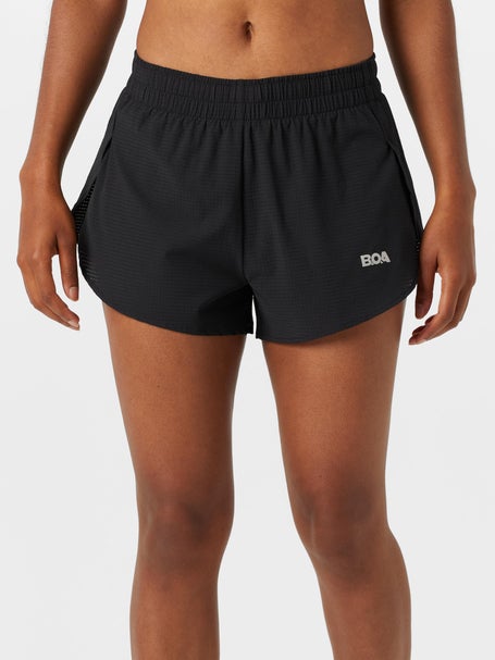 BOA Womens AeroPro 3 Split Shorts Black