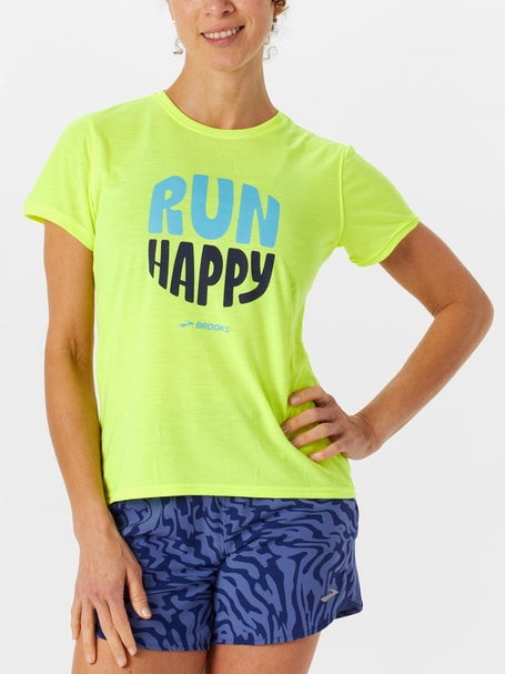 Brooks Women's Distance 3.0 Run Happy Short Sleeve