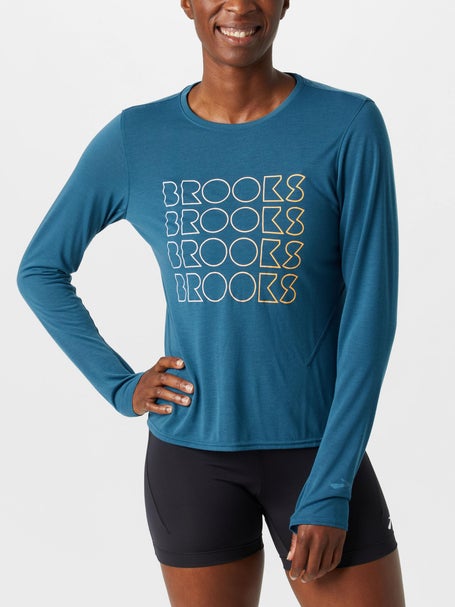 Brooks Womens Distance Brooks Stacks Long Sleeve 3.0