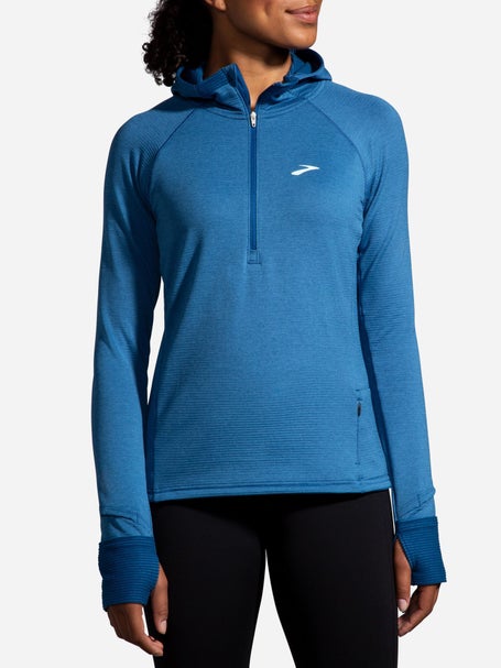 Brooks Women S Fall Notch Thermal Hoodie 2 0 Running Warehouse