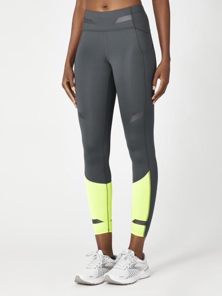 Brooks Run Visible Tight - Grey – The Run Hub