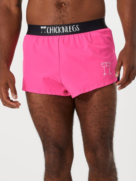 ChicknLegs Men's Neon Pink 2 Split Shorts