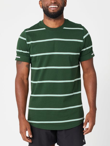 mild Detecteerbaar Verlichting Ciele Men's Millenium Stripe Shirt Emerald | Running Warehouse