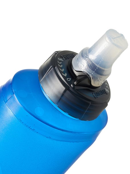 BPA-Free Racing Bottle - High Flow Squeeze - Self-Sealing Nozzle