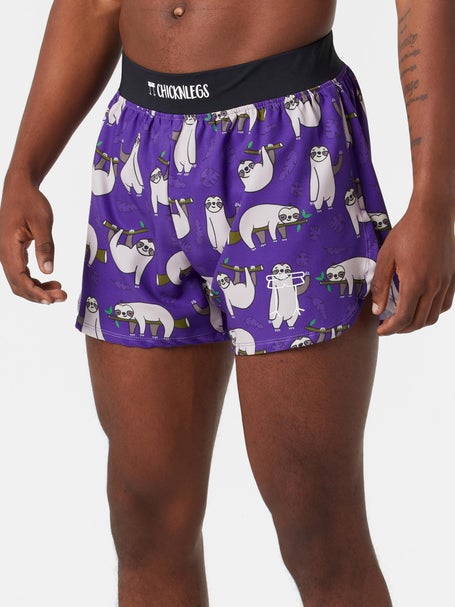 ChicknLegs Mens Sloths 4 Half Split Shorts