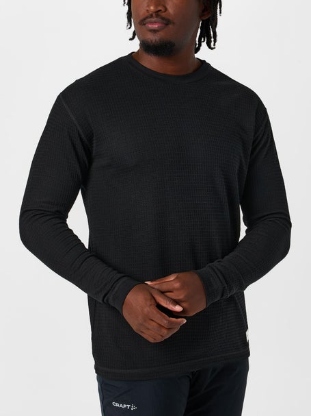 Craft Mens Layers Wool Waffle RN Long Sleeve Top