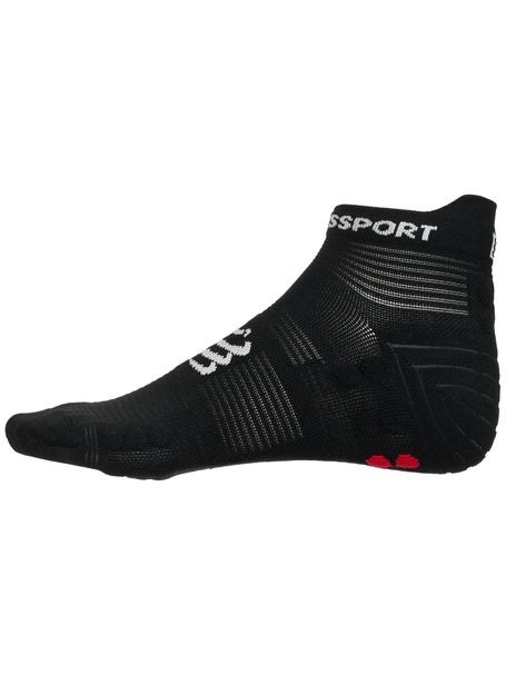 Compressport Pro Racing Socks V4.0 Run Low Black/White