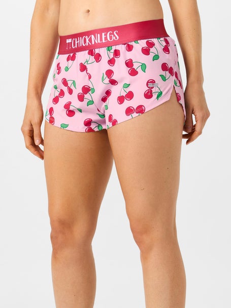 ChicknLegs Womens Cherries 1.5 Split Shorts